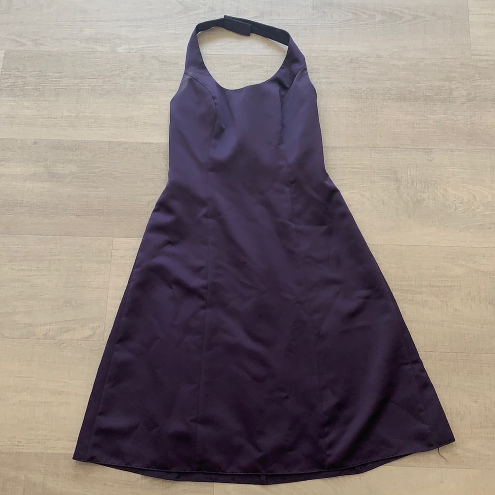 David’s Bridal Bridesmaid Dress Halter Top